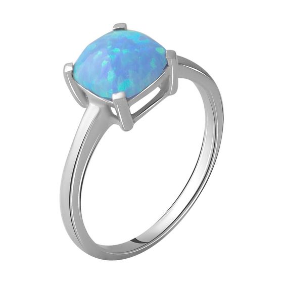 Серебряное кольцо с опалом