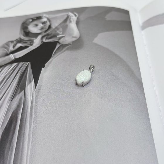 Серебряная подвеска с опалом 2.175ct