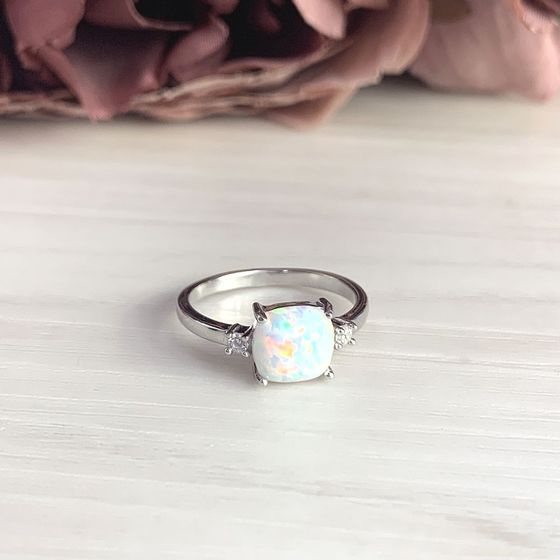 Серебряное кольцо с опалом 1.074ct