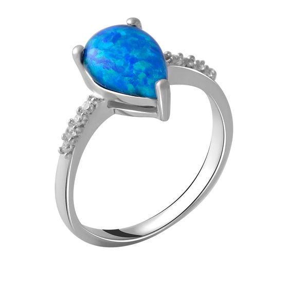 Серебряное кольцо с опалом 0.755ct