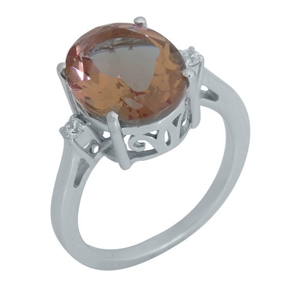 Серебряное кольцо с султанитом