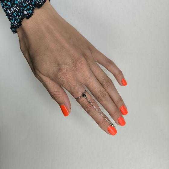 Серебряное кольцо без камней