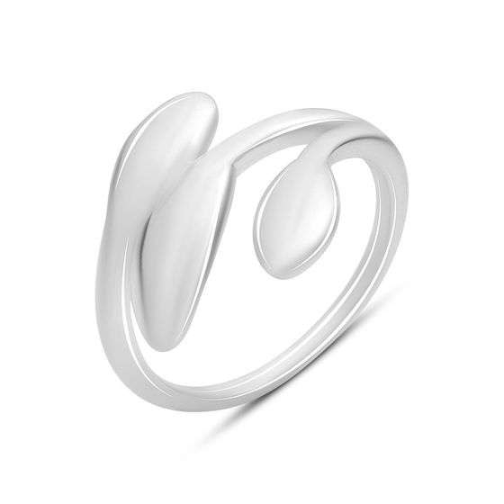 Серебряное кольцо без камней