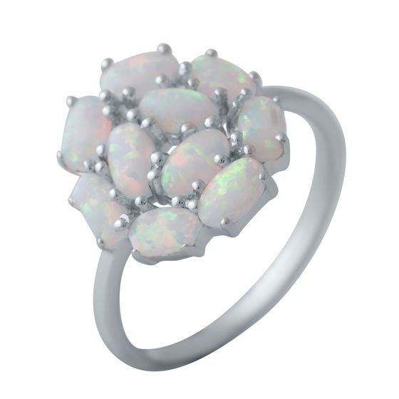 Серебряное кольцо с опалом 0.975ct