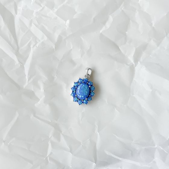 Серебряная подвеска с опалом 1.533ct
