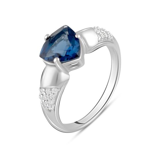 Серебряное кольцо с танзанитом nano 1.39ct