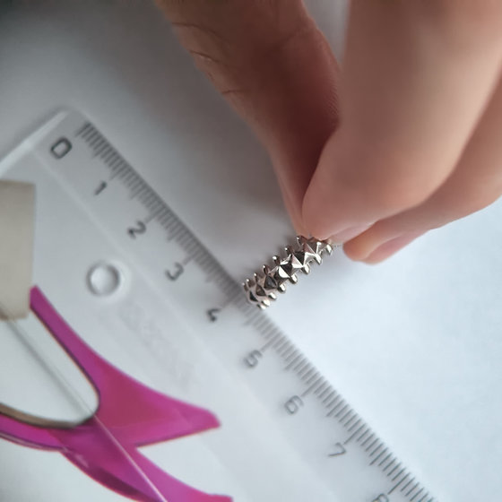 Серебряное кольцо без камней