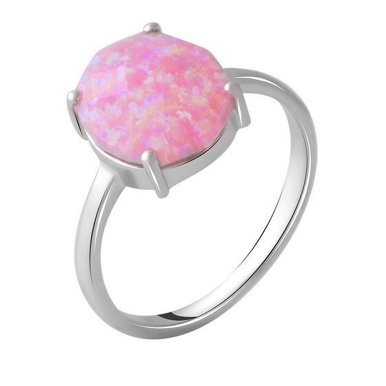 Серебряное кольцо с опалом