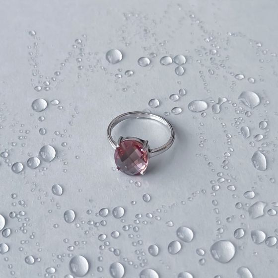 Серебряное кольцо с султанитом 4.663ct