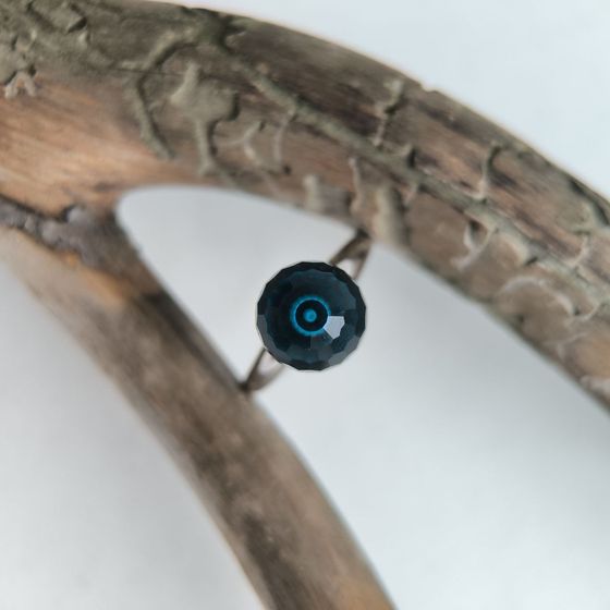 Серебряное кольцо с фианитами