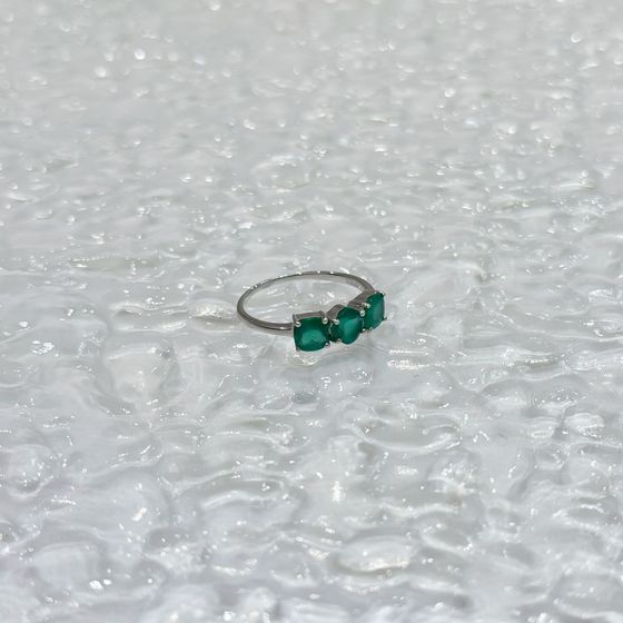 Серебряное кольцо с агатом 1.533ct