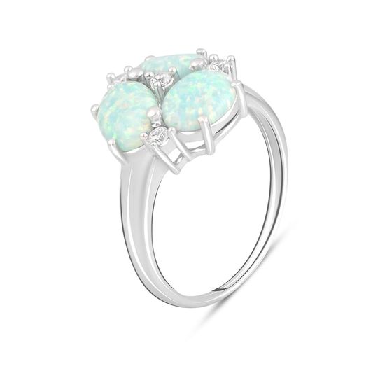 Серебряное кольцо с опалом 1.456ct