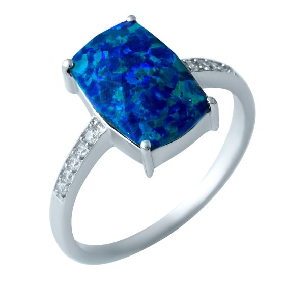 Серебряное кольцо с опалом 1.76ct