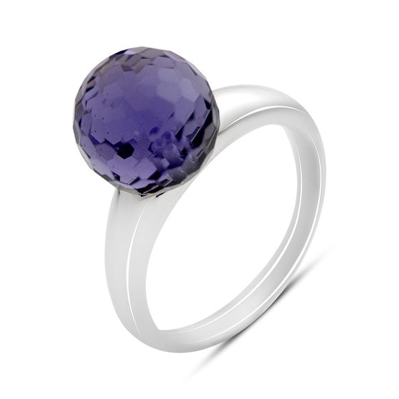 Серебряное кольцо с фианитами