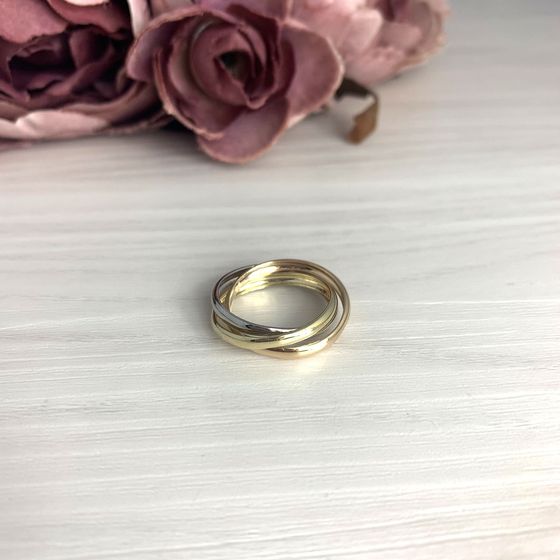 Золотое кольцо без камней