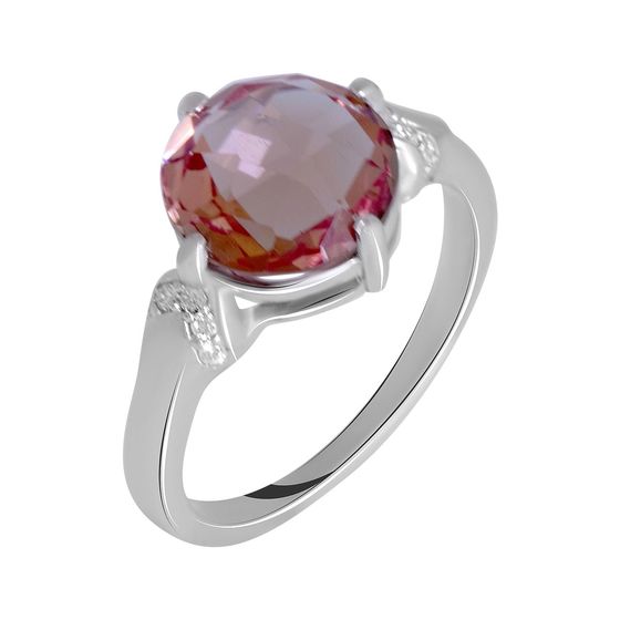 Серебряное кольцо с султанитом 3.833ct