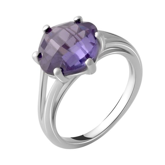 Серебряное кольцо с александритом 5.4ct
