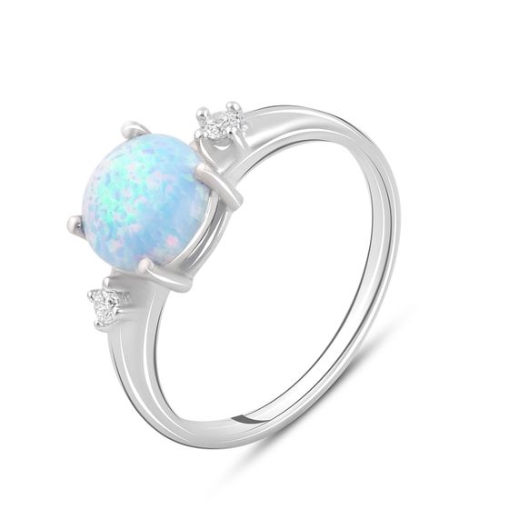 Серебряное кольцо с опалом 1.067ct