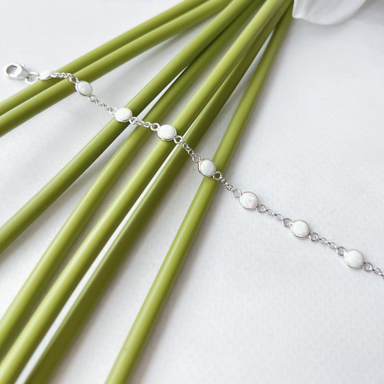 Серебряный браслет с опалом 2.233ct