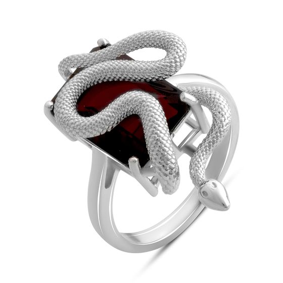 Серебряное кольцо с гранатом 5.425ct