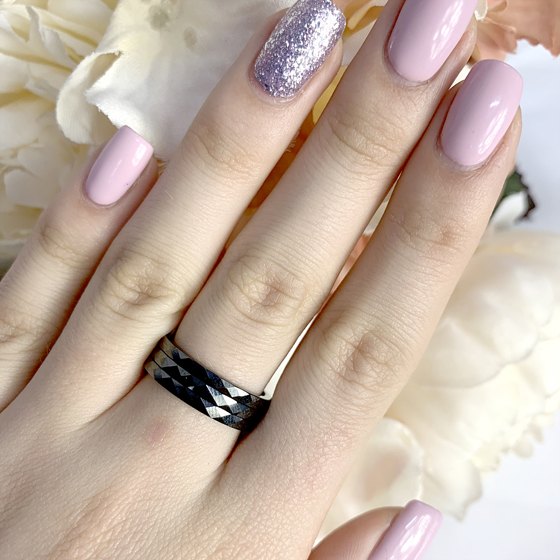 Серебряное кольцо с керамикой