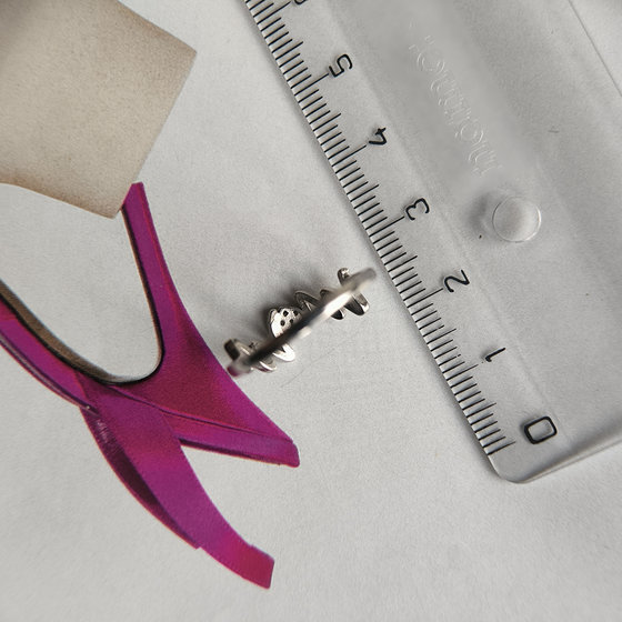 Серебряное кольцо с фианитами