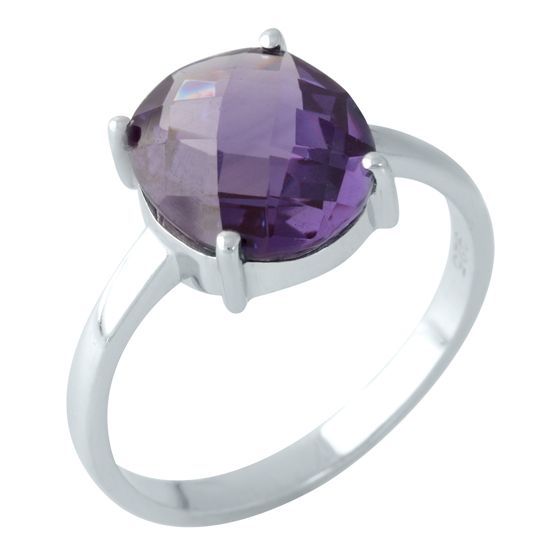 Серебряное кольцо с александритом 5.917ct