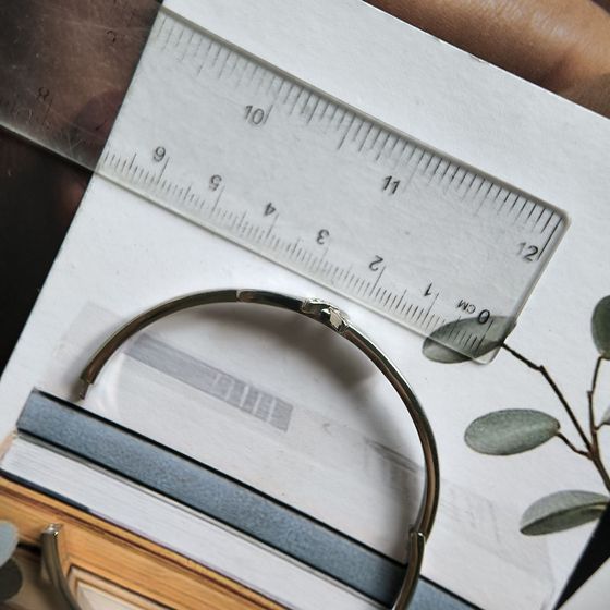 Серебряный браслет с фианитами