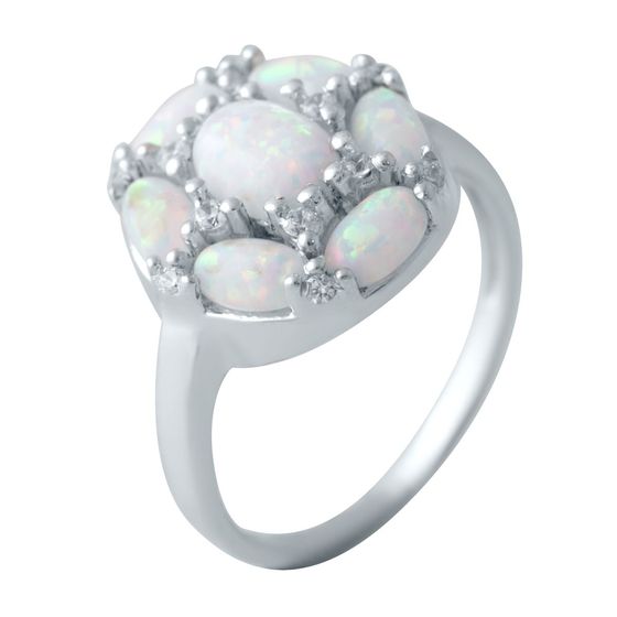 Серебряное кольцо с опалом 1.62ct