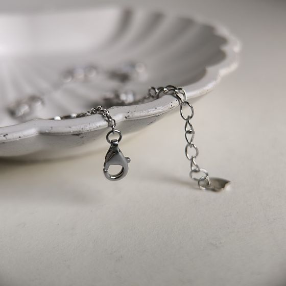 Серебряный браслет с емаллю