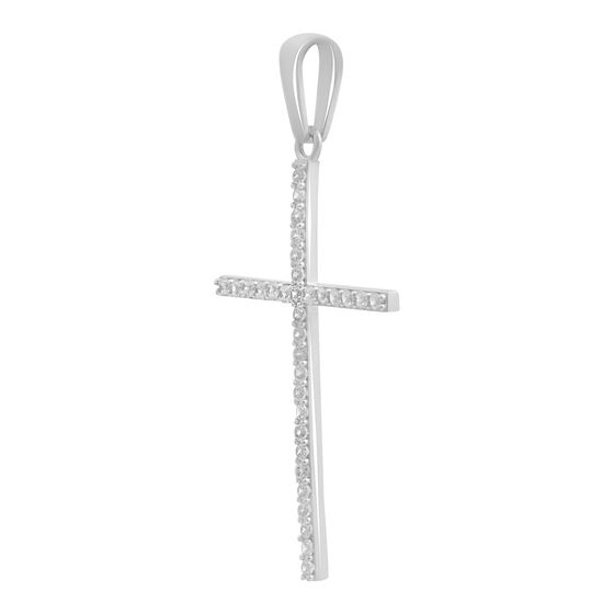 Золотая подвеска с фианитами 0.33ct