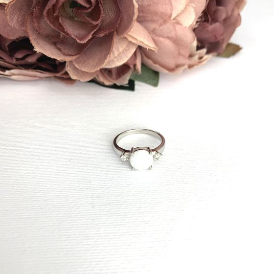 Серебряное кольцо с опалом 0.915ct