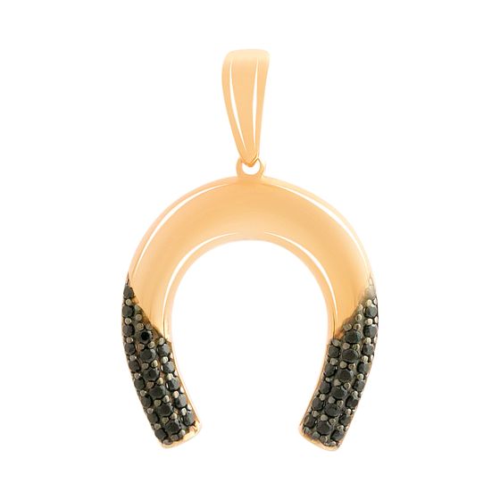 Серебряная подвеска с фианитами 0.42ct