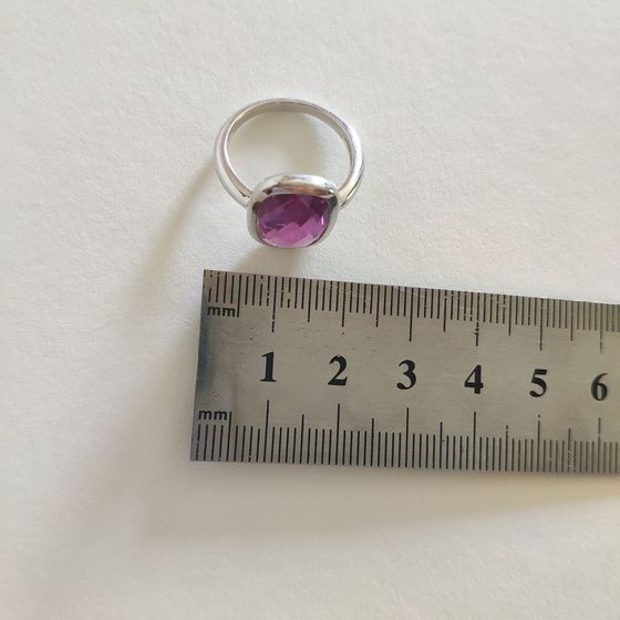 Серебряное кольцо с александритом 8.6ct