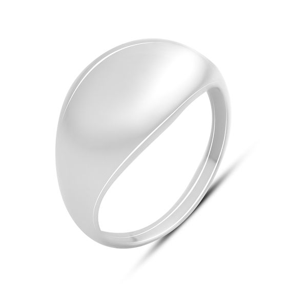 Серебряное кольцо без камней