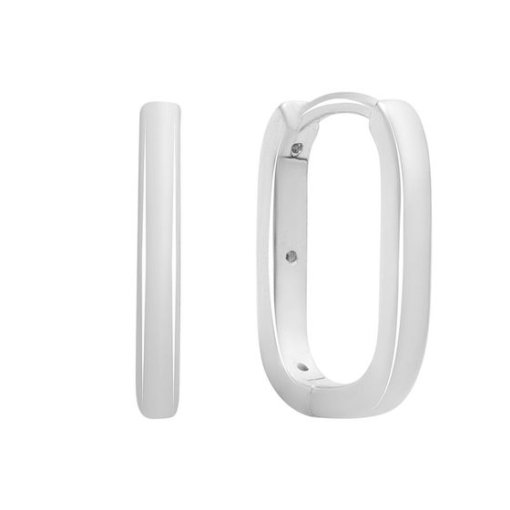 Серебряные серьги с фианитами