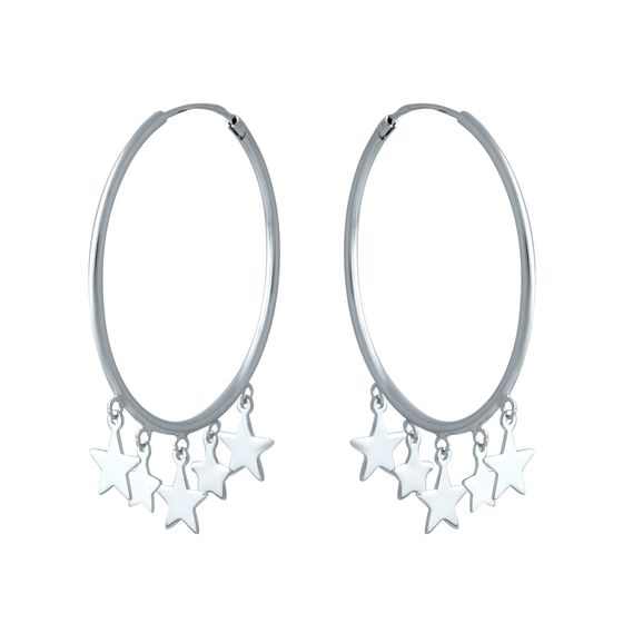 Серебряные серьги без камней