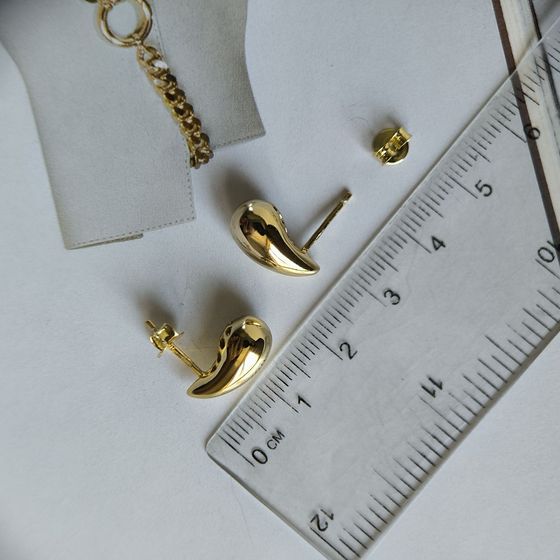 Серебряные серьги без камней