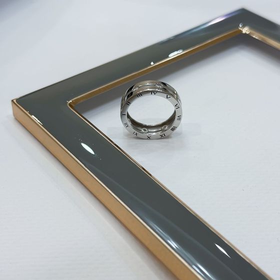 Серебряное кольцо с фианитами