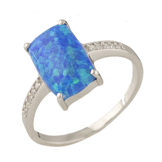 Серебряное кольцо с опалом 1.76ct