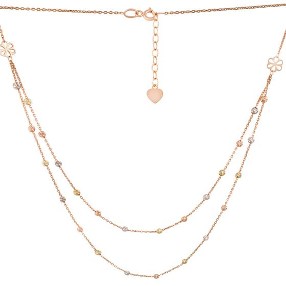 Золотое колье без камней