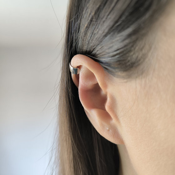 Серебряные серьги без камней