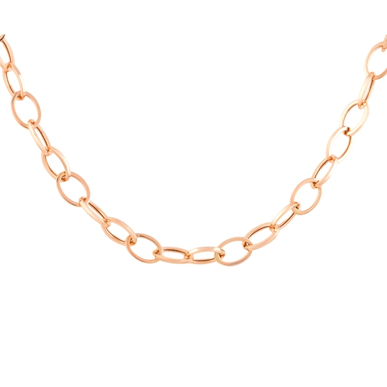 Золотое колье без камней