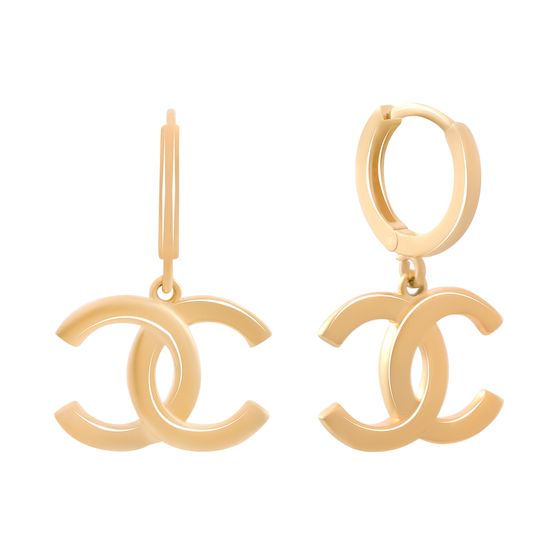 Золотые серьги без камней