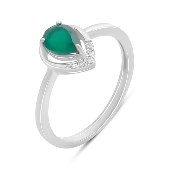 Серебряное кольцо с агатом 0.713ct