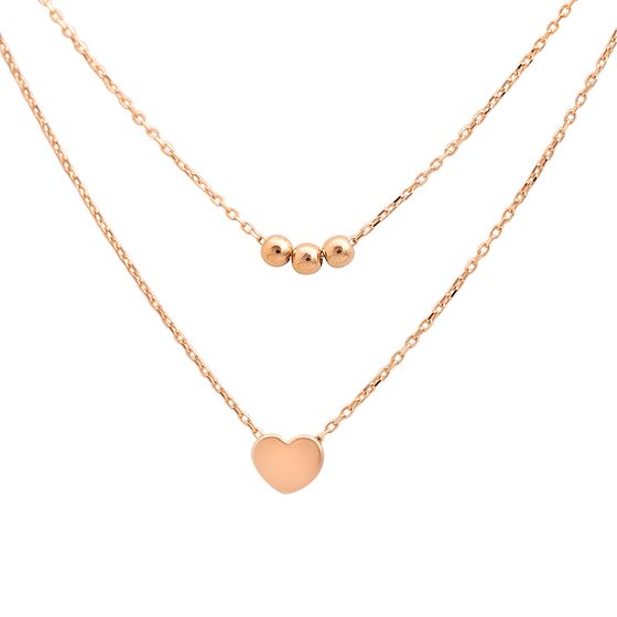 Золотое колье без камней