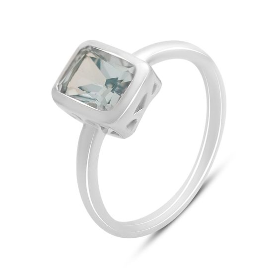 Серебряное кольцо с топазом 1.842ct