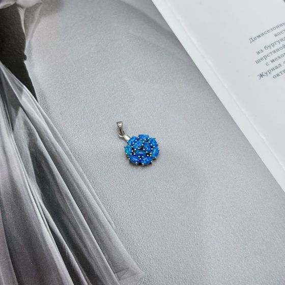 Серебряная подвеска с опалом 1.322ct