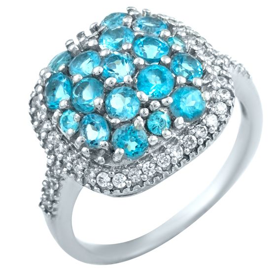 Серебряное кольцо с