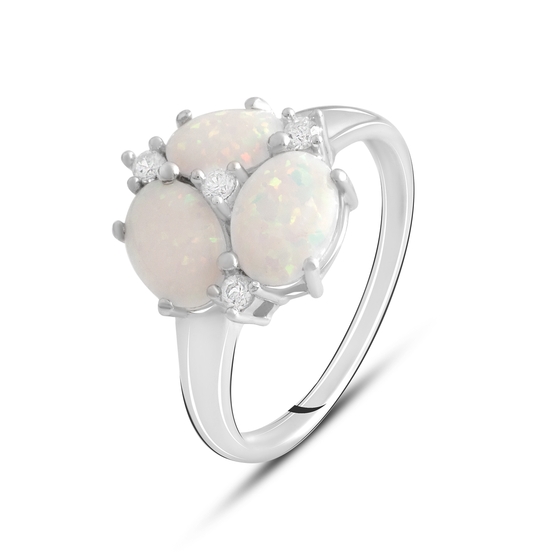 Серебряное кольцо с опалом 1.456ct
